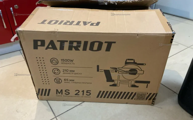 Торцовочная пила с протяжкой PATRIOT MS 215