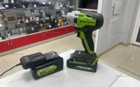 Аккумуляторный ударный гайковерт greenworks GD24IW