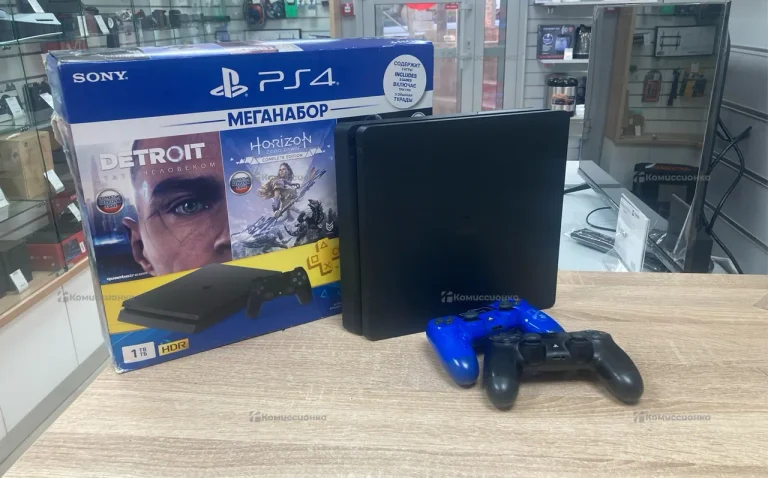 Приставка PS4. Slim 1ТБ