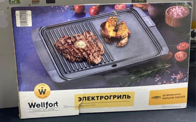 Электро гриль Wellfort