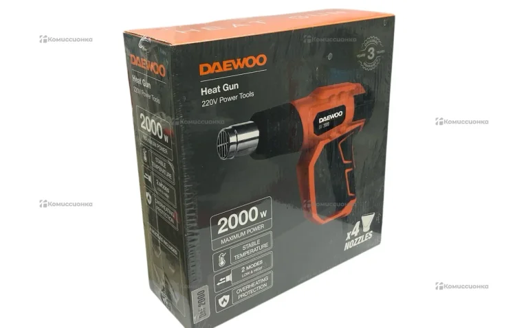 Фен строительный Daewoo DAF 2000