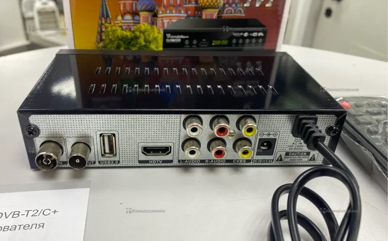 Цифровая ТВ приставка  5