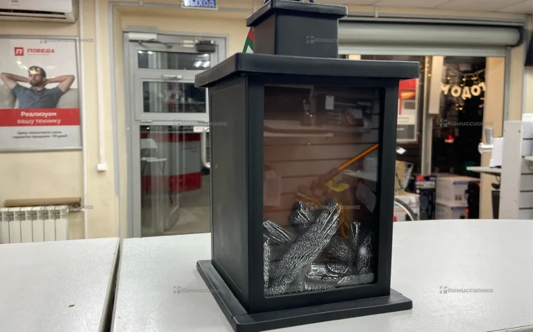 Камин светильник средний