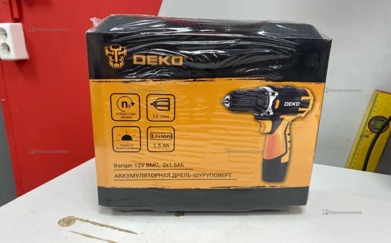 Аккумуляторная дрель-шуруповерт DEKO Banger 12V