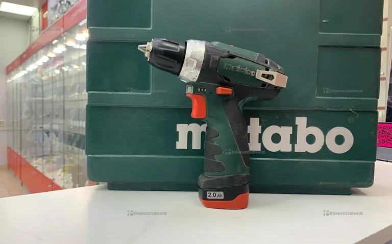аккумуляторная дрель шуруповерт Metabo Power max B