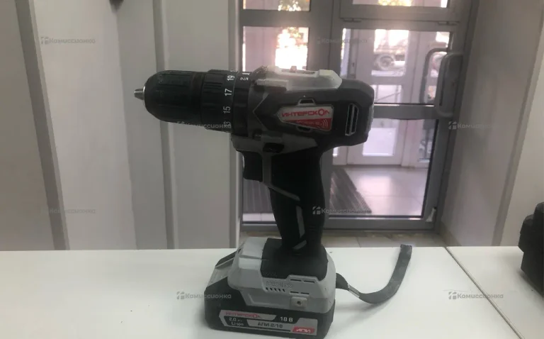 Шуроповерт интерскол ДАУ13/18Вк