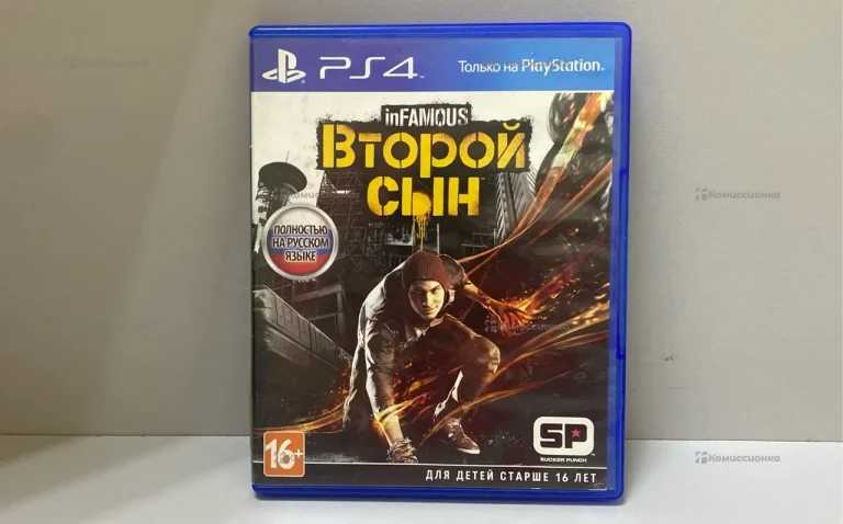 Диск для PS4 inFAMOUS Второй Сын