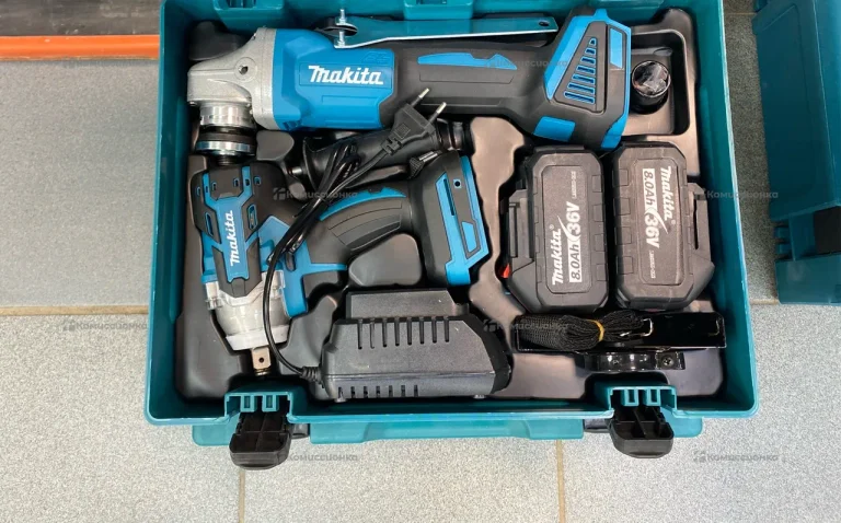 Makita Набор УШМ + Гайковерт 36V