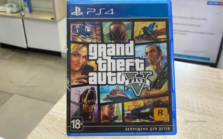 PS4. диск gta v