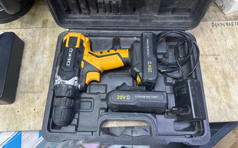 дрель шуруповерт Deko 20