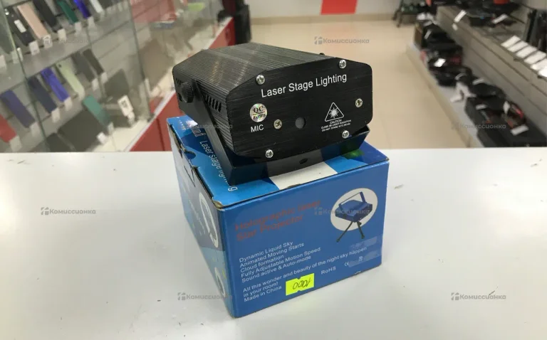 Laser stage lighting