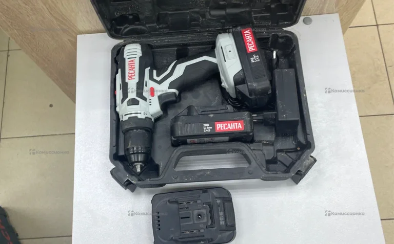 Шуруповерт ресанта  да-20-2лк