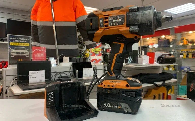 Ударный гайковерт AEG BSS18HTF12B6
