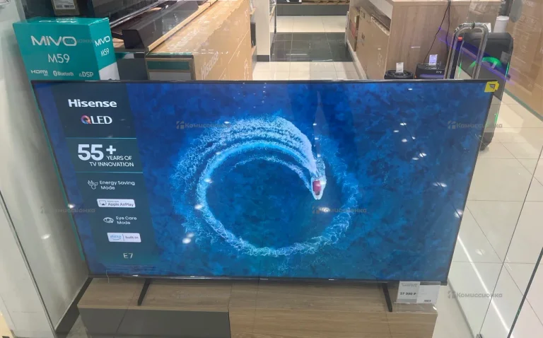 65"Телевизор LED HISENSE 65E7Q