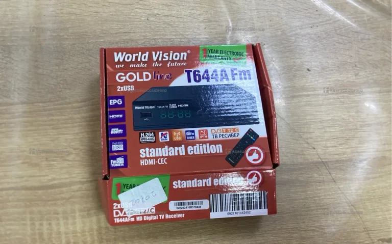 Цифровая ТВ приставка  World T644A