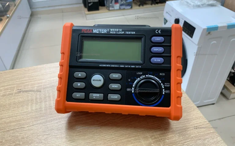 PEAKMETER MS5910 Цифровой измеритель сопротивления