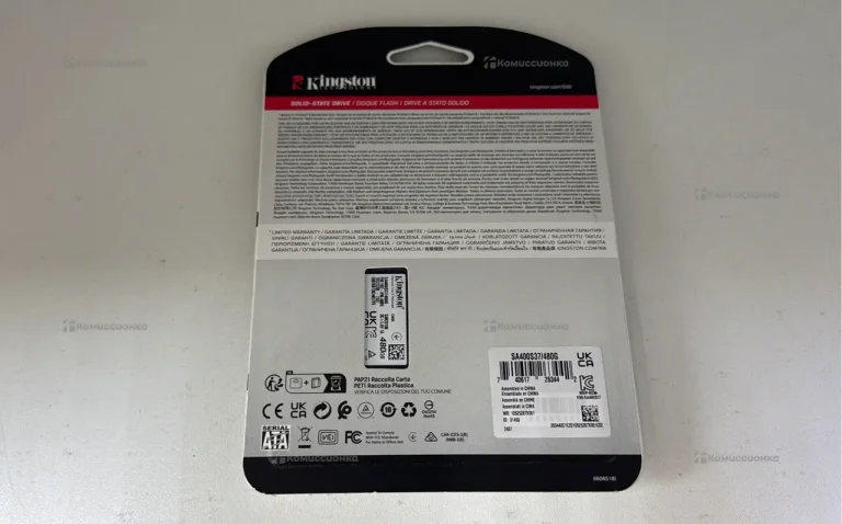 Жесткий диск Kingston A400 480Gb (SSD)