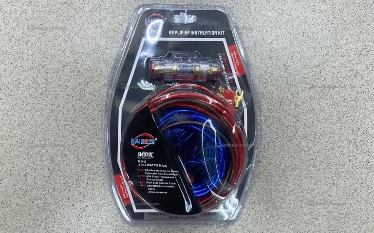 провода для усилителя MD8