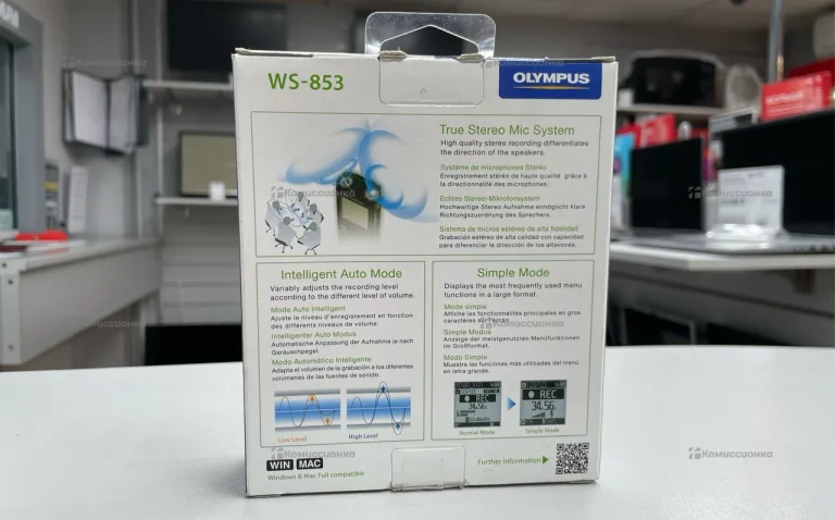 Диктофон Olympus ws 853