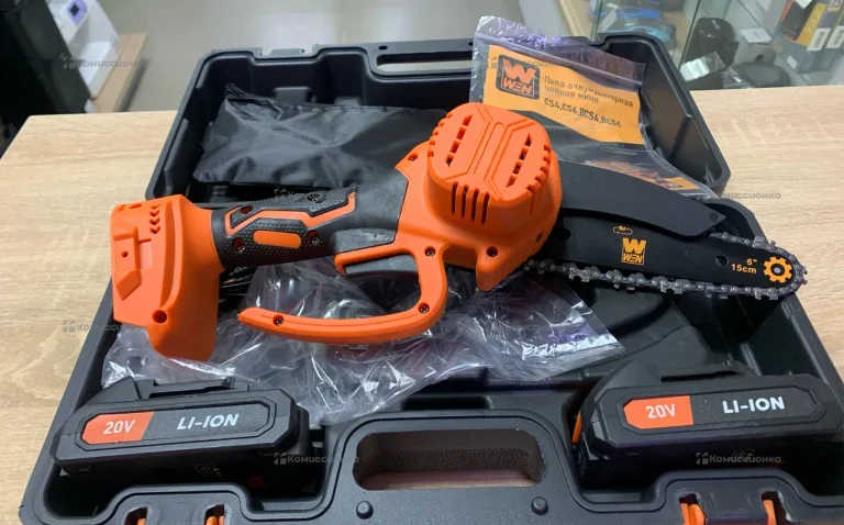 Пила цепная аккумуляторная Wen CS6