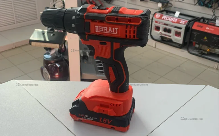 Дрель аккумуляторная BRAIT BCD18A