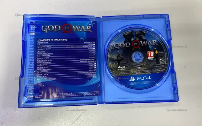 PS4. диск god of war.