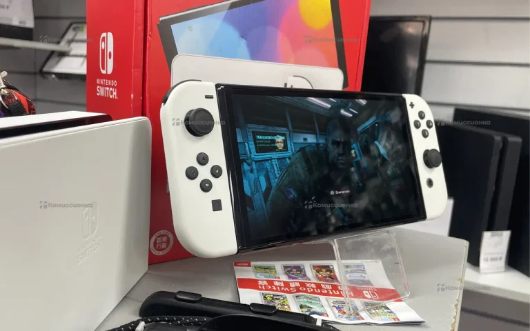 Приставка Nintendo Switch Oled + Кп 256Гб + прошит