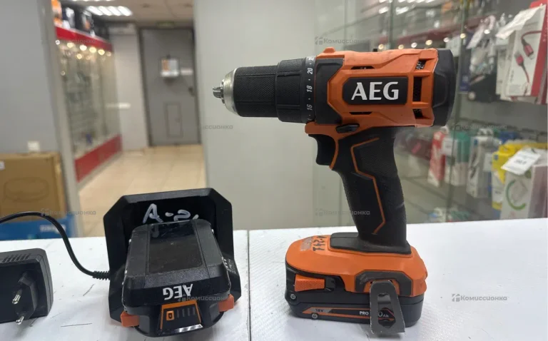 Дрель-шуруповерт AEG BSB18G4
