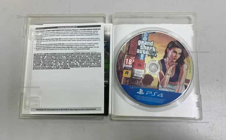PS4. диск GTA 5-