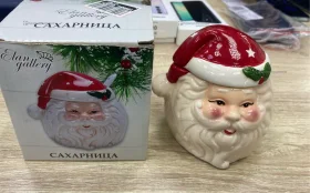 Купить Сахарница Дед Мороз б/у , в Казань Цена:300рублей