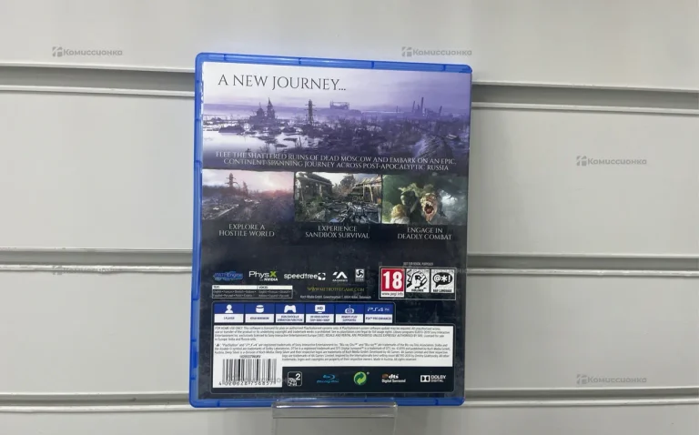 PS4. PS4 диск Metro exodus
