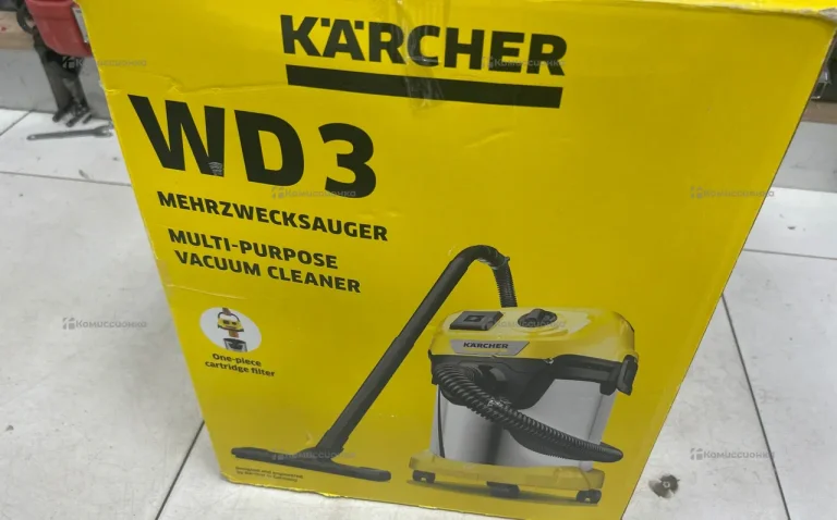 строительный пылесос WD 3