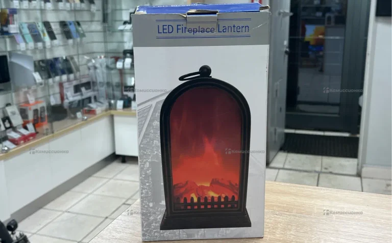 светильник с часами