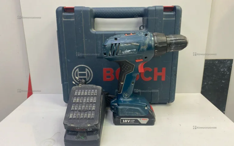 Дрель-шуруповерт Bosch GSR 1800-LI 1.3Ah x2 Case