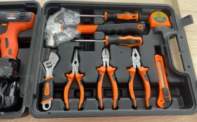 Шуруповерт isma 16v с набором инструментов