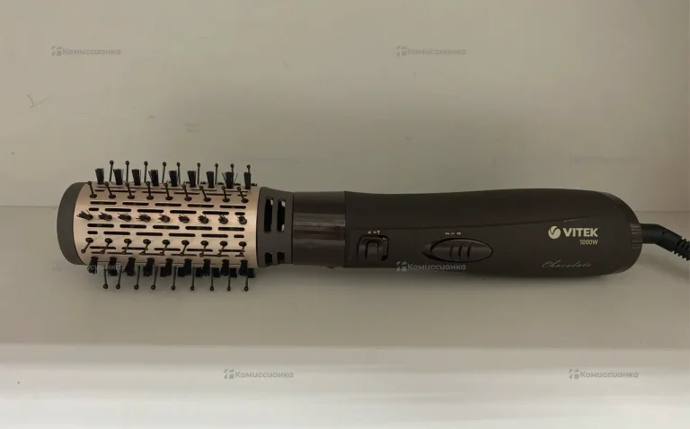 Фен-щетка Vitek VT-8245, 1000 Вт, 3 насадки, 2 режима