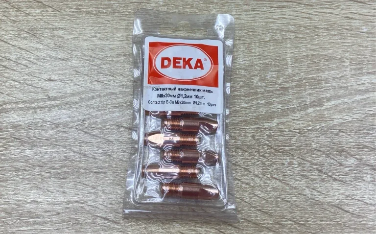 Контактный наконечник медь.