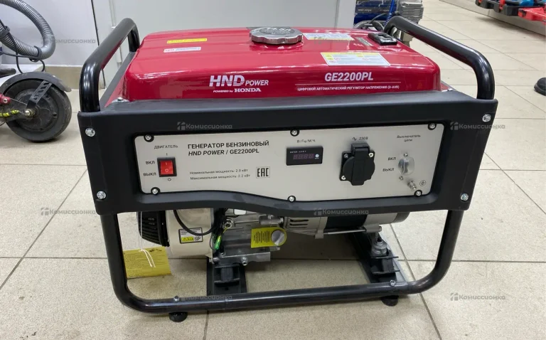 Бензиновый генератор HND GE 2200 PL с двигателем H