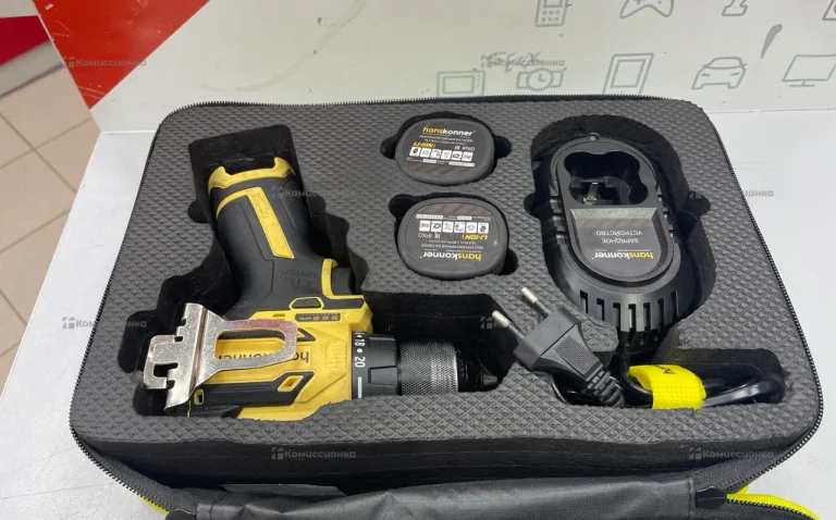 шуруповерт hanskonner HCD1645BLC