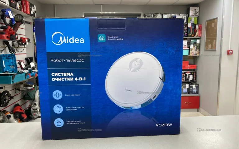 Робот-пылесос Midea VCR10W 4/1 Wi-Fi