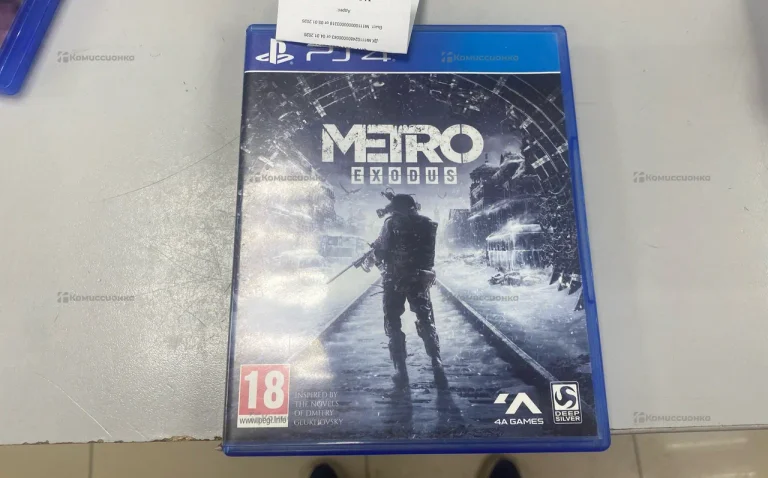 Игра для PS4 Metro exodus