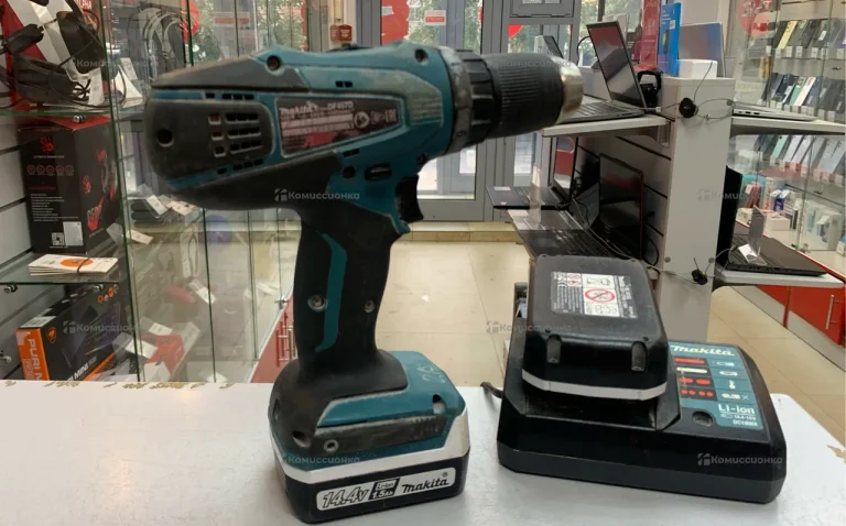 Дрель-шуруповерт makita DF457DWE