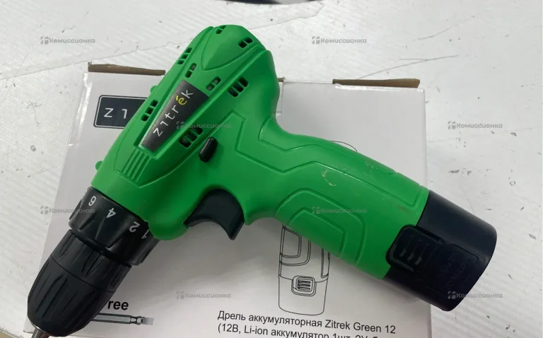 шуруповерт zitrek green 12