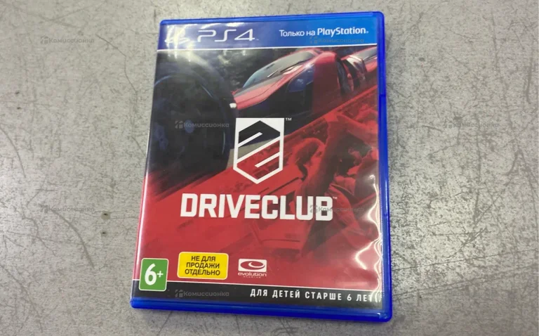 PS4. игра Driveclub PS4