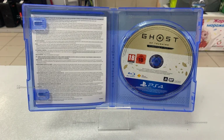 Sony PlayStation 4 диск ghost of Tsushima