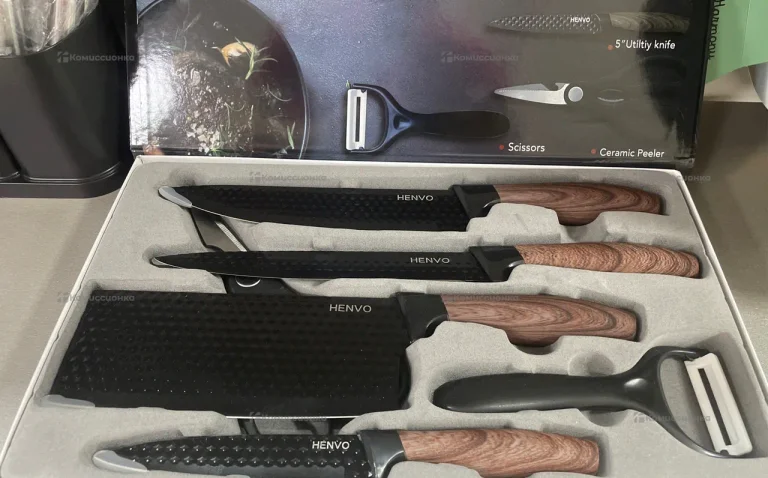 наборы кухонных ножей Henvo
