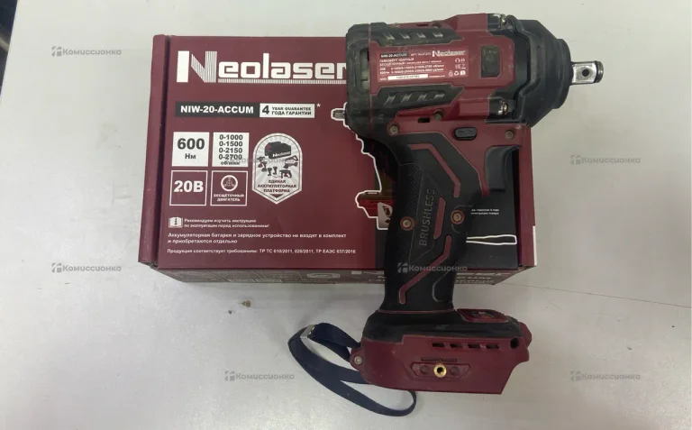 Гайковерт аккумуляторный ударный бесщеточный NIW20