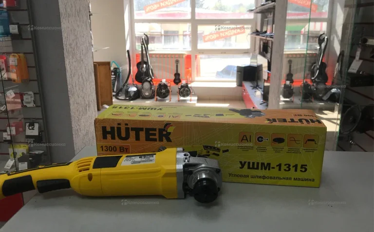 электронная шлифмашнка HUTER УШМ-1315