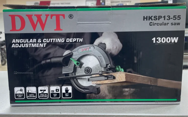 Пила циркулярная DWT HKSP13-55 1,3кВт, 4800об/мин
