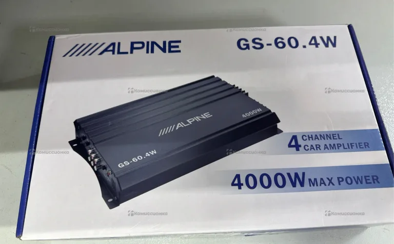 Автомобильный уселитель GS-60.4W Alpine
